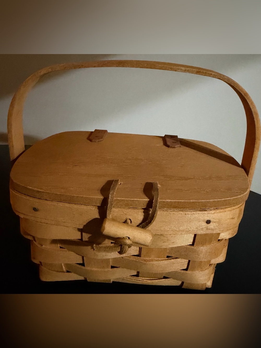 LONGABERGER SMALL PURSE, PROTECTOR N PRODUCT CARD